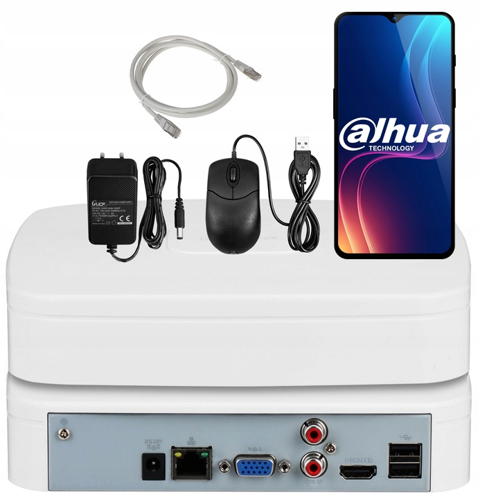 Ip rekordér Dahua 8 kanálov pre kamery NVR2108-4KS3 až 8Mpx Aplikácia Dmss