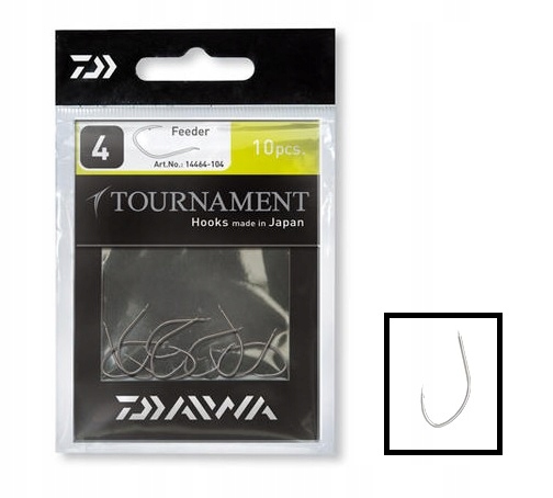 Haki Daiwa Tournament feeder 8 opak. 10szt.