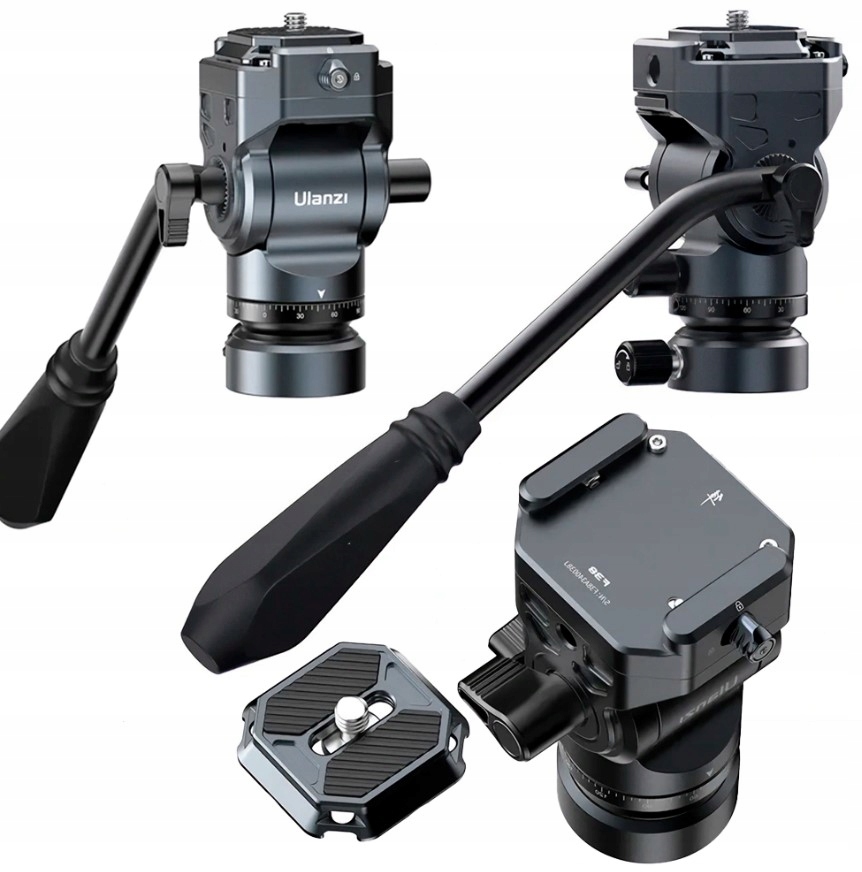 Panoramatická hlavice 360 Olejová 1/4" 3/8" Video 3kg Arca Swiss Ulanzi F38