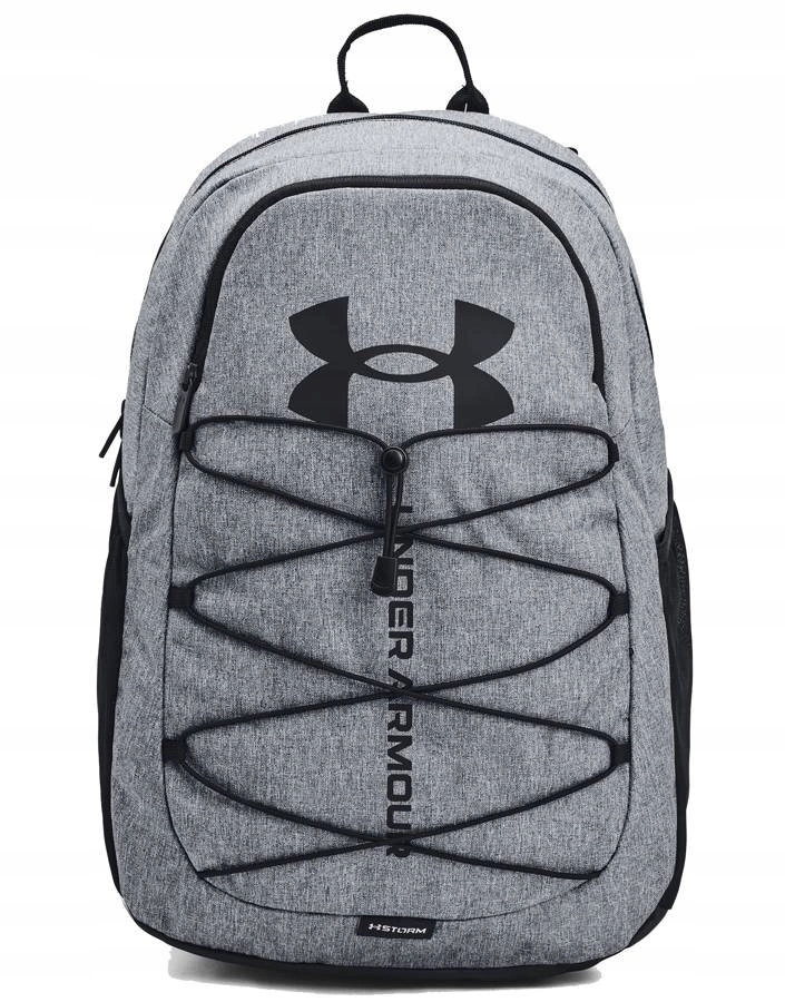 Plecak szkolny Under Armour Sportowy Hustle Szary 26L Na laptopa 15" Duży