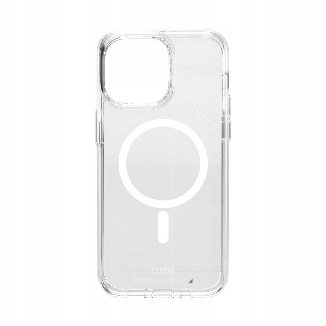 Etui Sbs Extreme Mag D3O MagSafe do iPhone 16 Pro przezroczyste