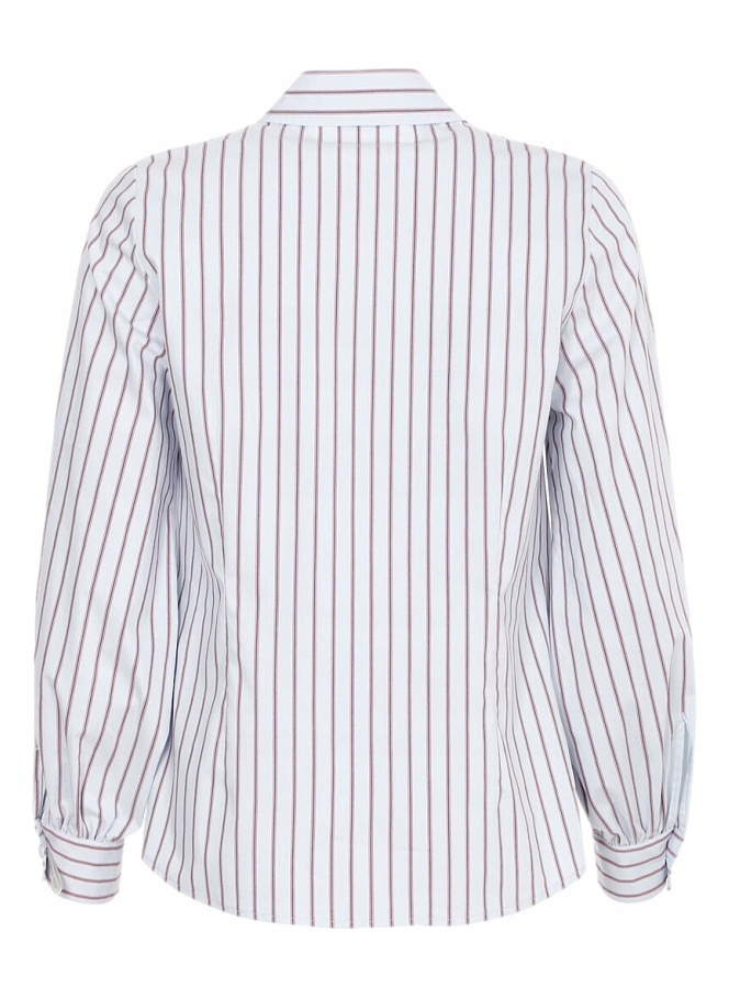 Modrá Košile Na Zip S Pruhy Shirtmaker S681 44
