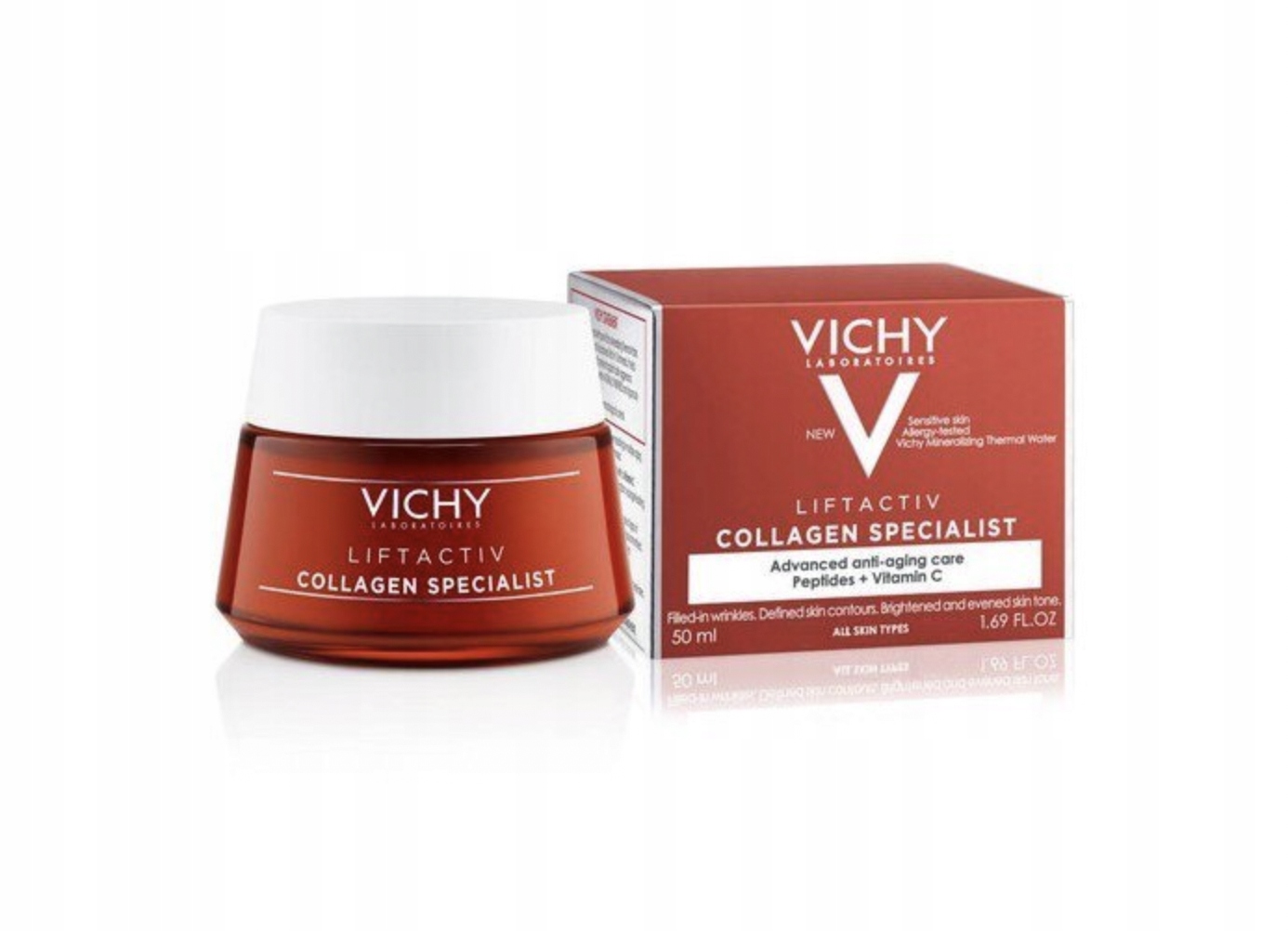 

Vichy Liftactive Collagen Krem do twarzy na dzień