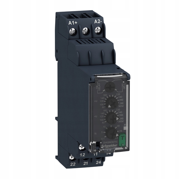 Schneider Electric Harmony relé kontroly napätia 1-f RM22UB34