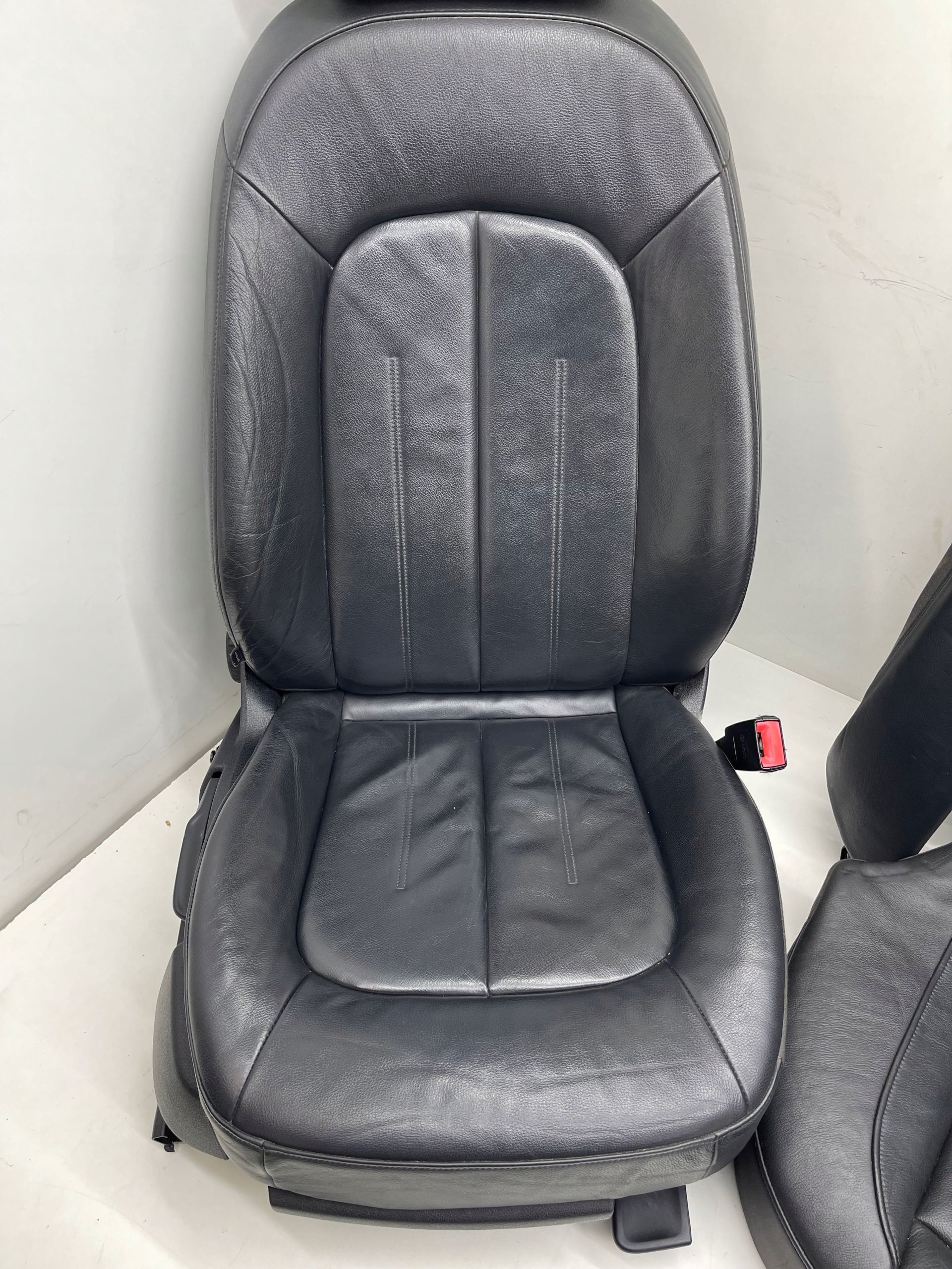 AUDI A6 C7 Berline Siège Sièges Interne komplet Cuir, en cuir Latérale/côté UK!