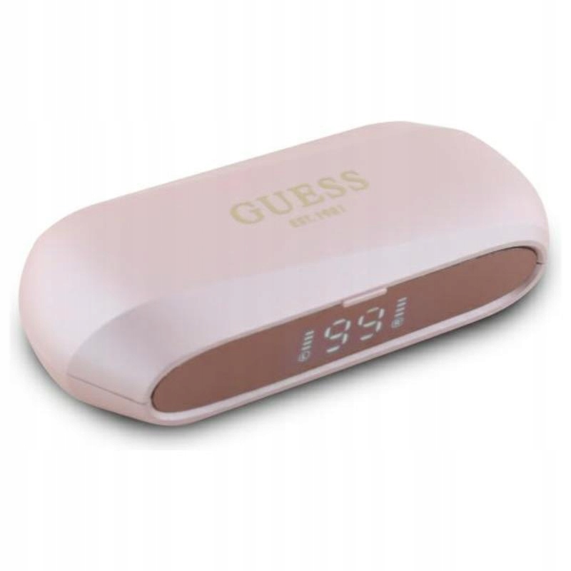 Guess Elongated Metalic Printed Logo – Bluetooth sluchátka Tws pouzdro