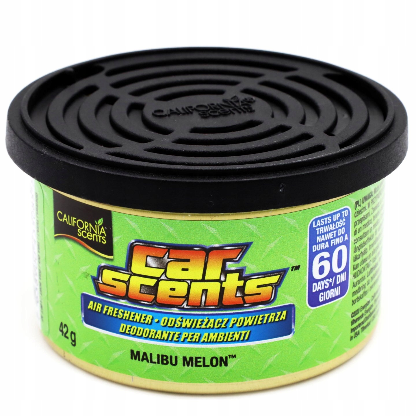 

Zapach Puszka California Car Scents Melibu Melon