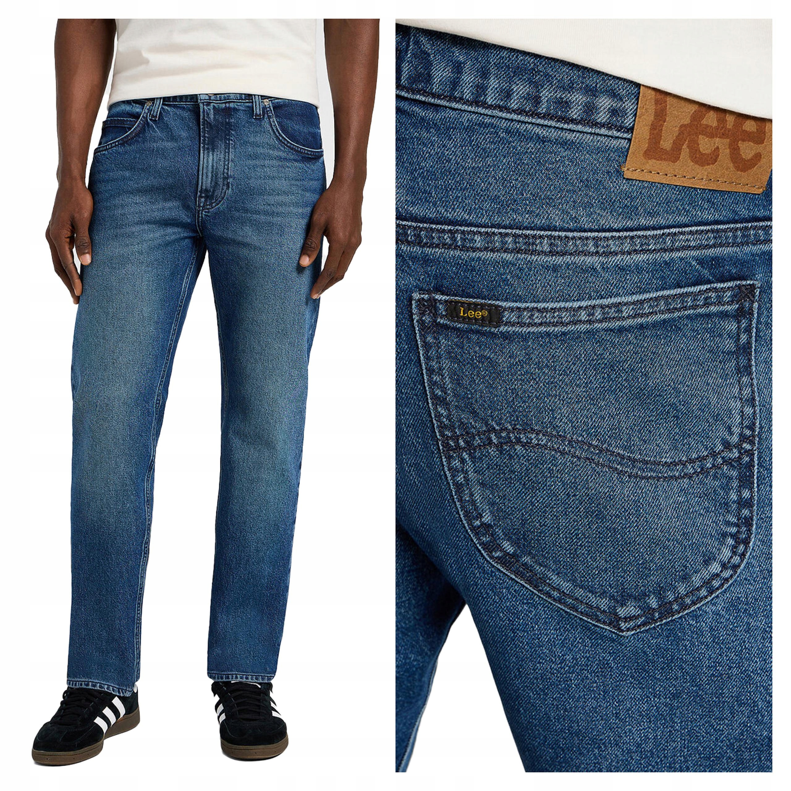 Lee Rider W30 L34 Pánské džínové kalhoty džíny Přiléhavé