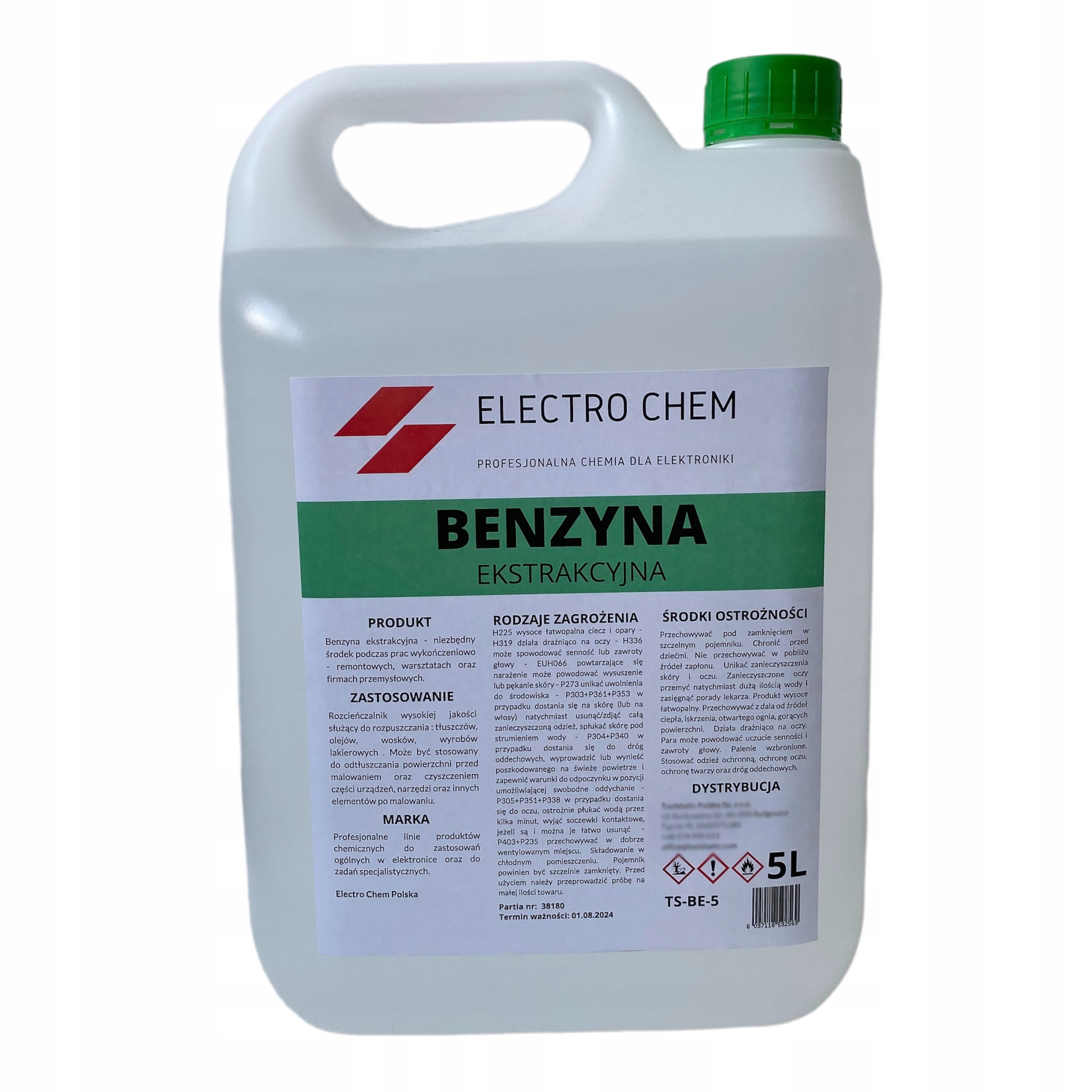 Benzyna Ekstrakcyjna Pierwotna 5L
