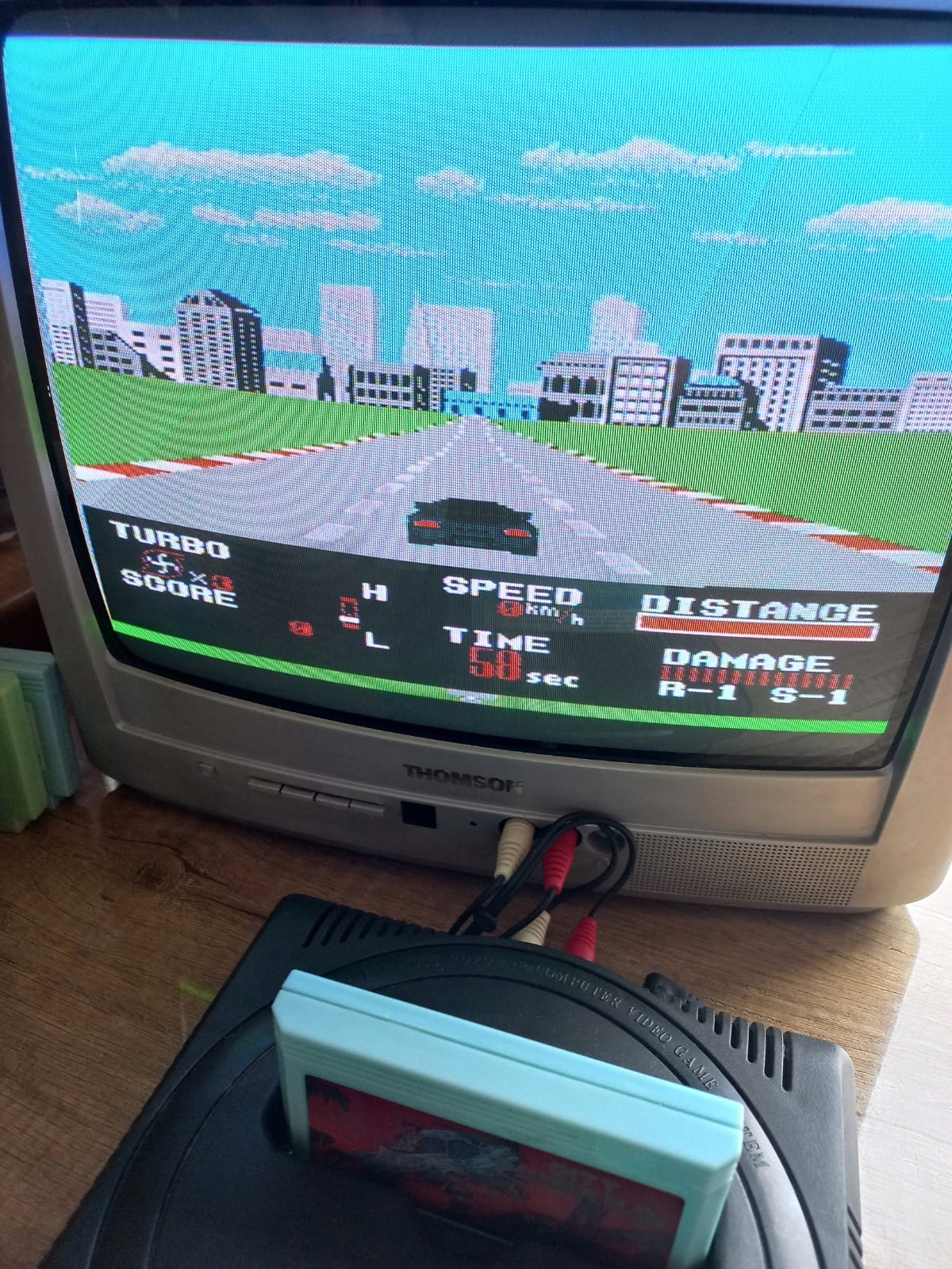 Taito Chase scalak Pegasus prezent Pegazus System emisji sygnału PAL