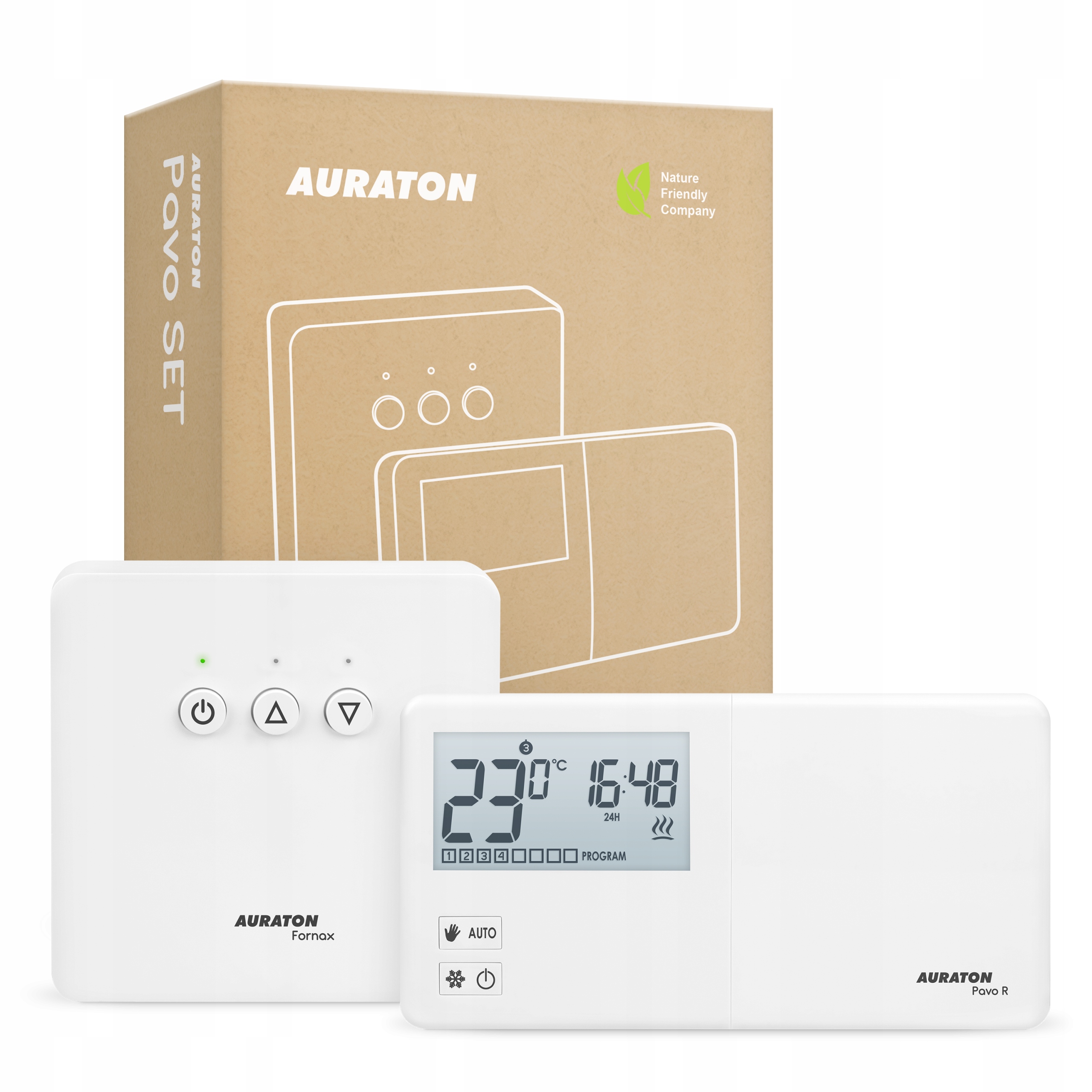 

Bezprzewodowy Regulator Termostat Pokojowy Auraton