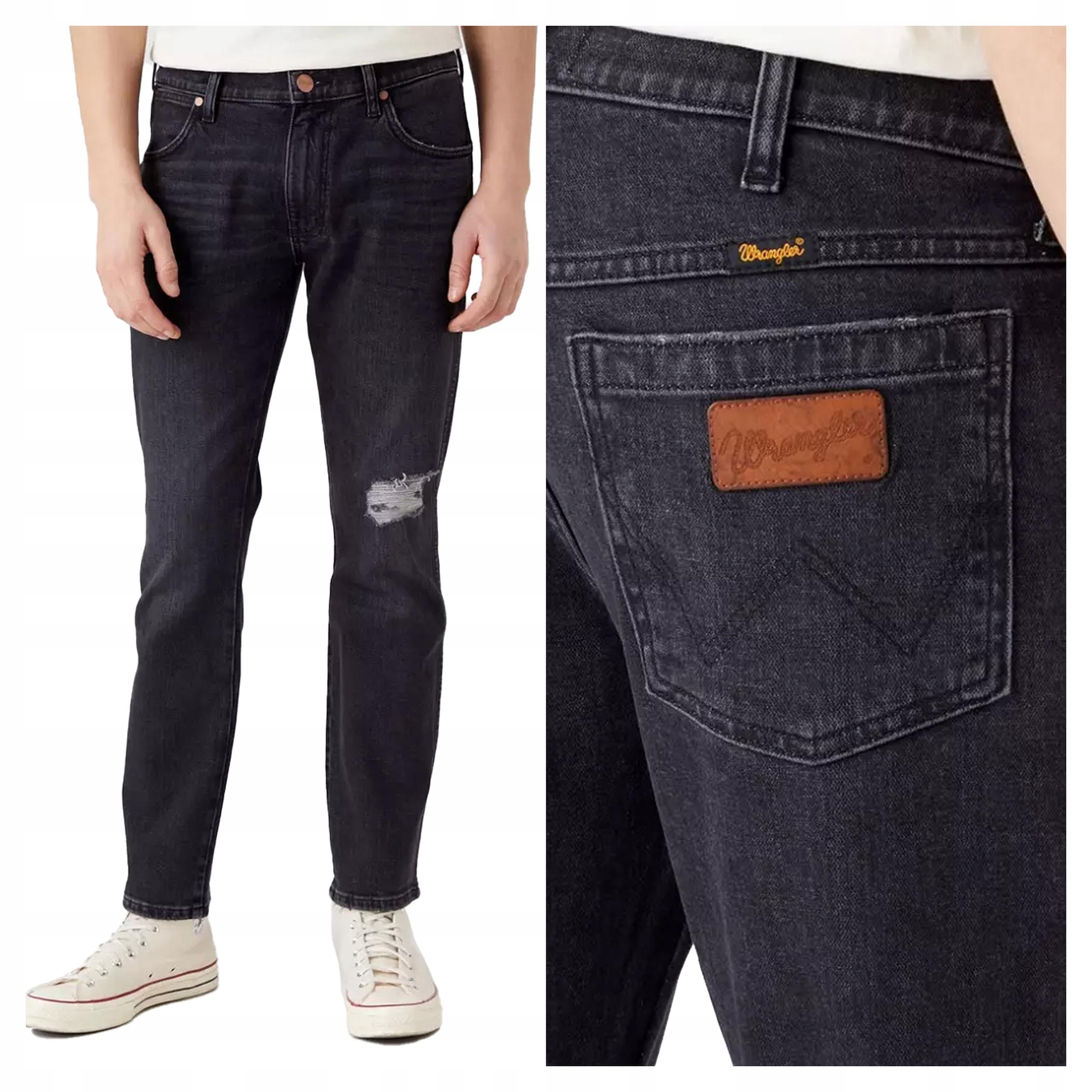 Pánské přiléhavé džínové kalhoty Wrangler Larston 31/32