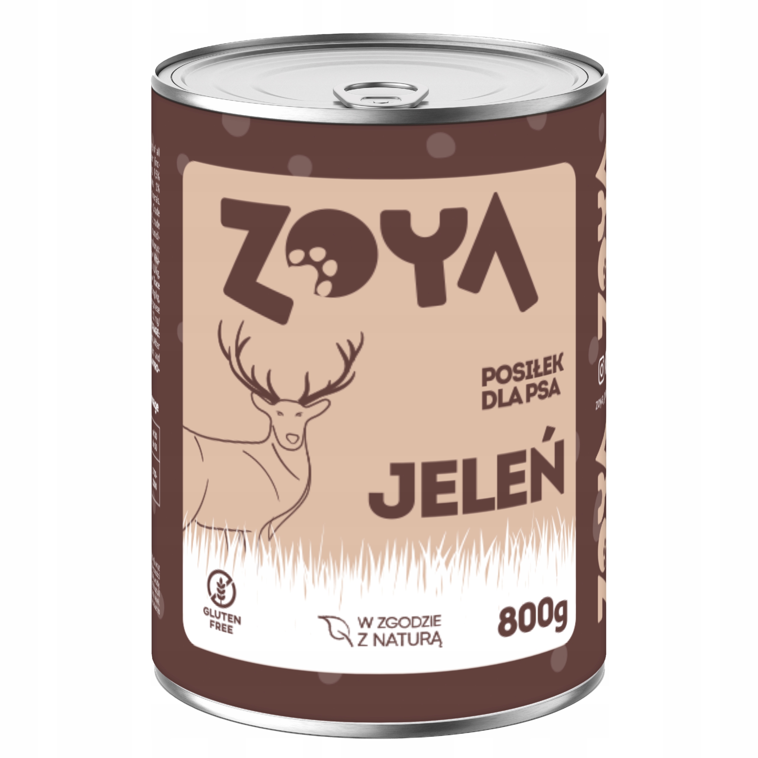 Levně Zoya Deer konzerva mokrého krmiva pro psy 6x800g
