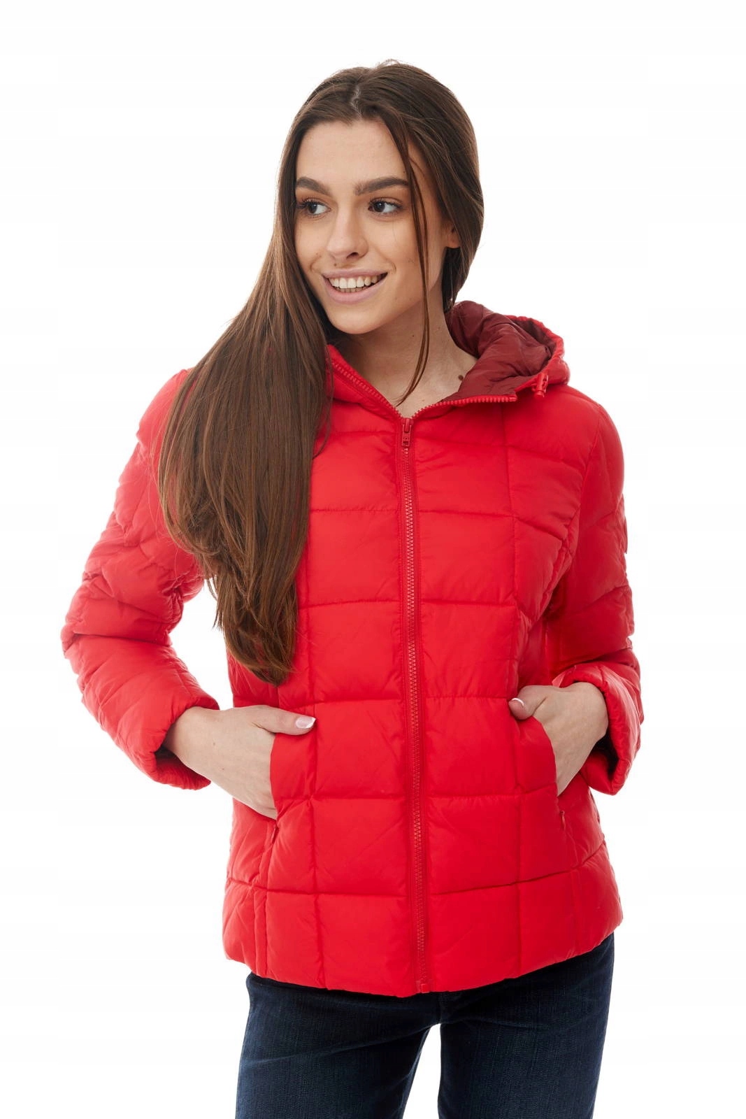 Přechodová bunda Wrangler Transitional Jacket Mars Red W4R8WRX3A S
