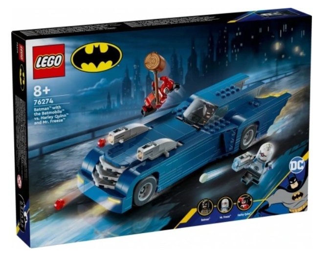 Lego 76274 Hrdinové DC Batman S Batmobilem A Harley Quinn MI Mr Freeze