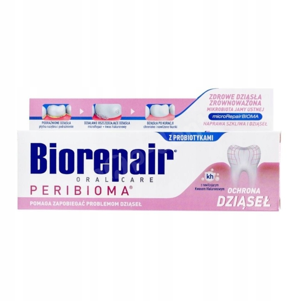 

Biorepair Peribioma Ochrona Dziąseł pasta 75ml