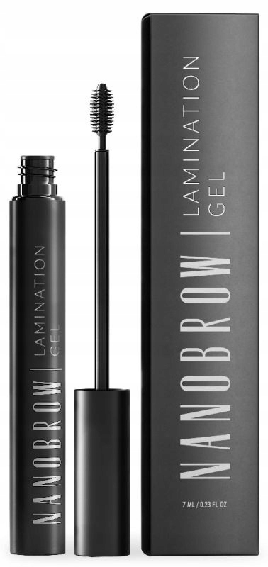 Nanobrow Lamination Gel Gel Na Obočí Brown 7 ml