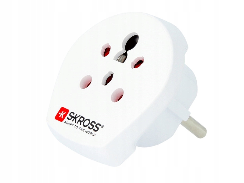 Adapter SKROSS z Danii Indii Izraela do Polski Model 1.500217-E