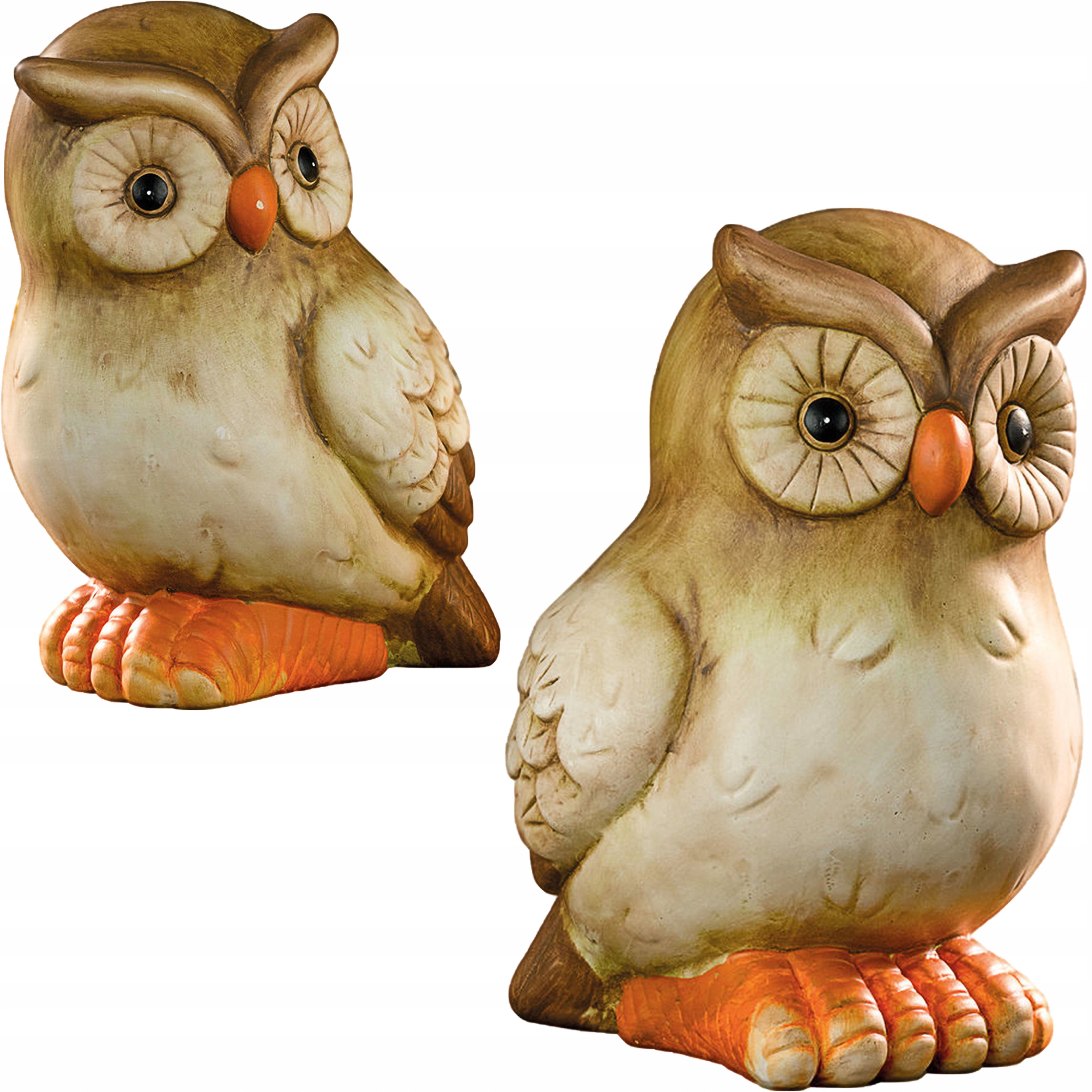 КРАСИВАЯ СОВА ФИГУРКА ДЕКОРАТИВНАЯ ДЛЯ УКРАШЕНИЯ 2 ШТ.