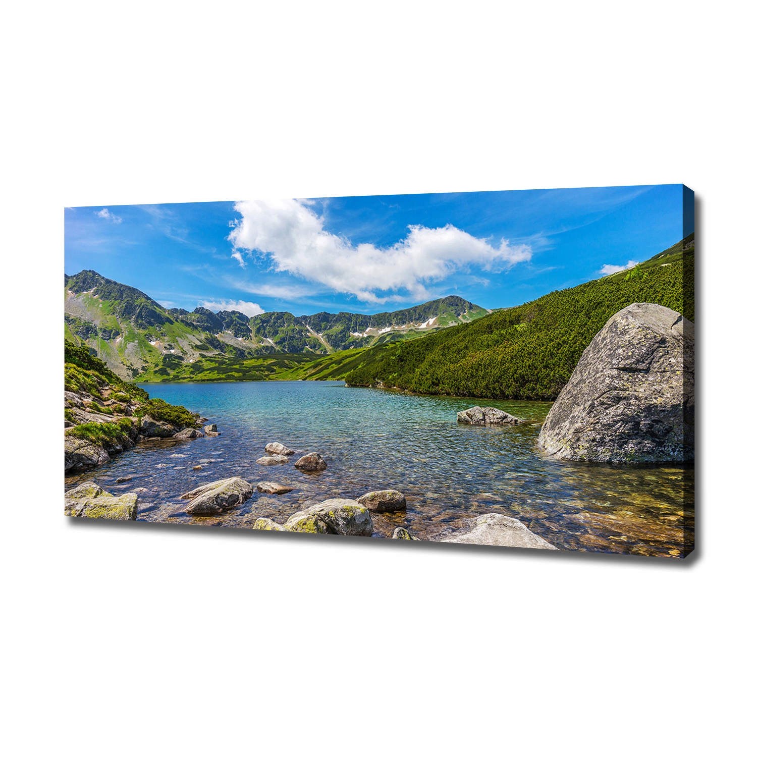 

Duży foto obraz na płótnie Dolina Tatry 120x60 cm