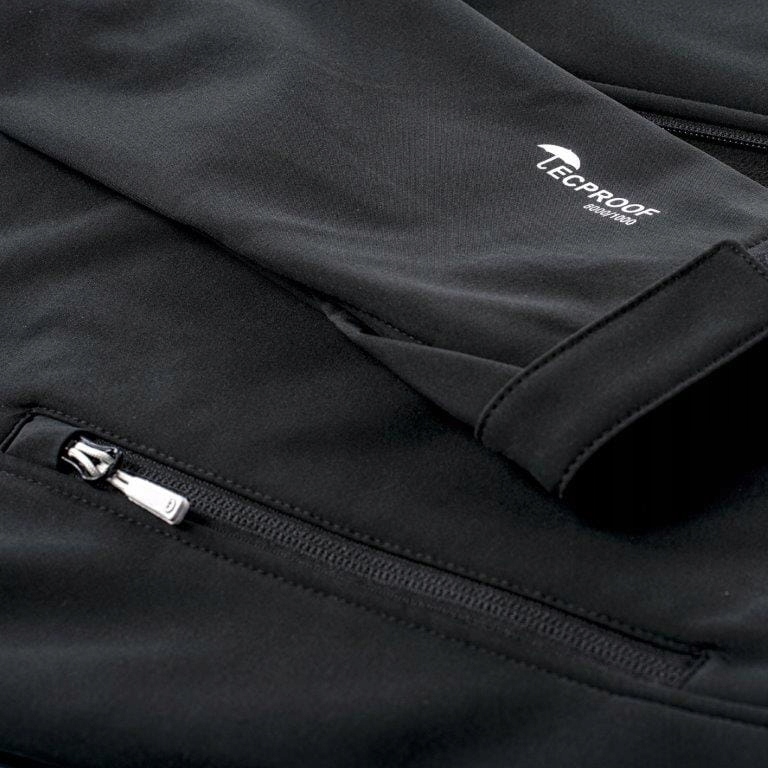 HI-TEC CAEN KURTKA MĘSKA SOFTSHELL CZARNY KAPTUR M Kolor czarny