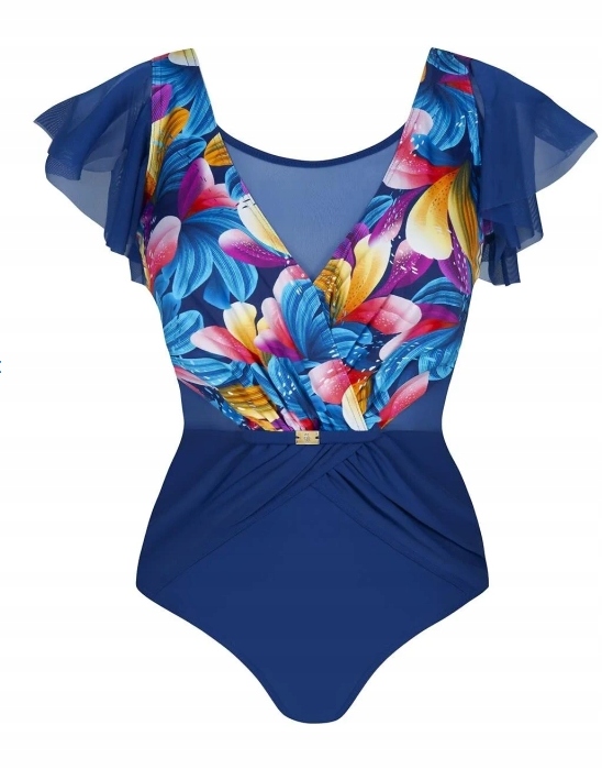 Self Jednodílné Plavky Goa 7 Námořnická Modrá S1006V M/38