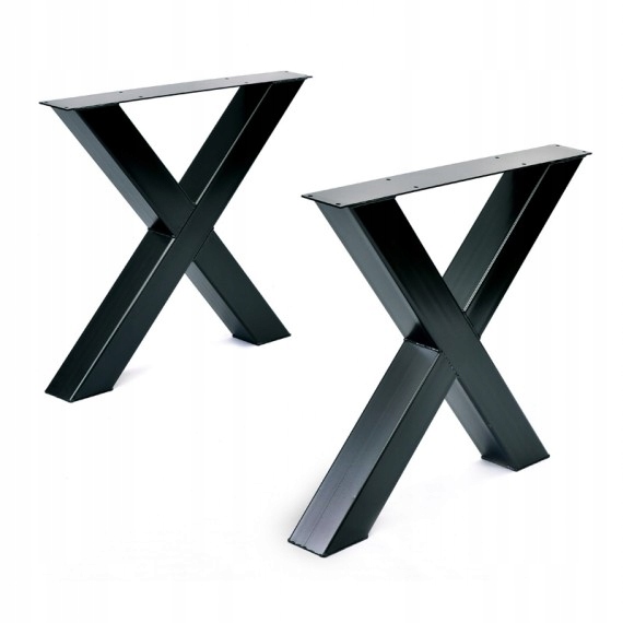 

Noga Metal Do Stołu Typ X Profil 60x60 Na Wymiar