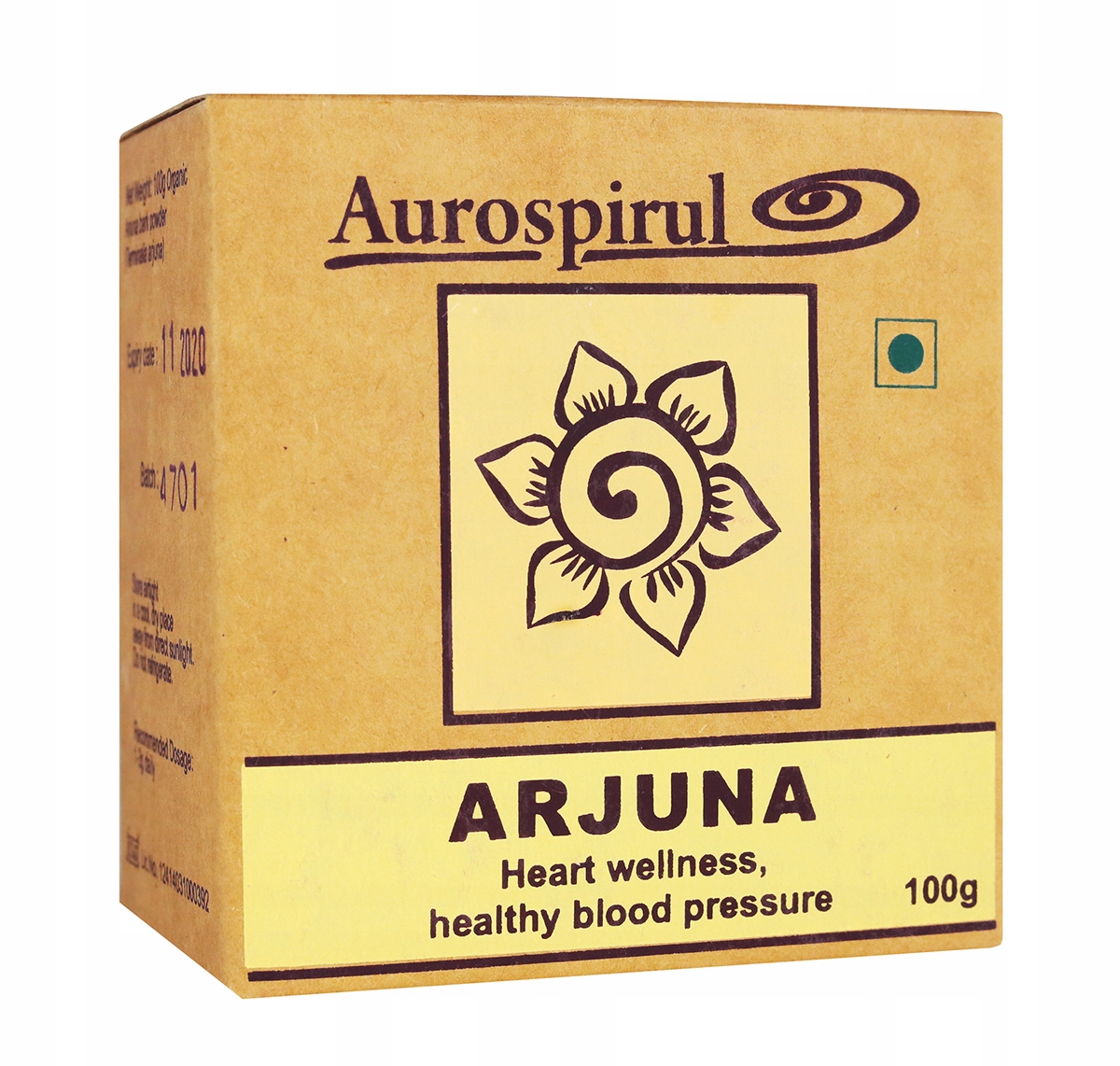 Arjuna 100g Układ Krążenia Serce Wątroba Indie Cert. Organic