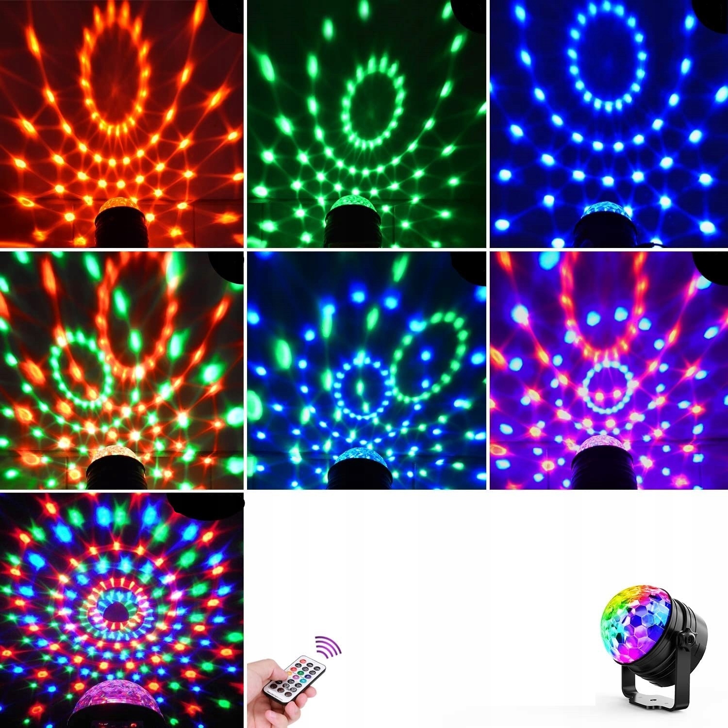 KULA LUSTRZANA DYSKOTEKOWA OMERIL OMFLZ-LD091-BK Marka Omeril