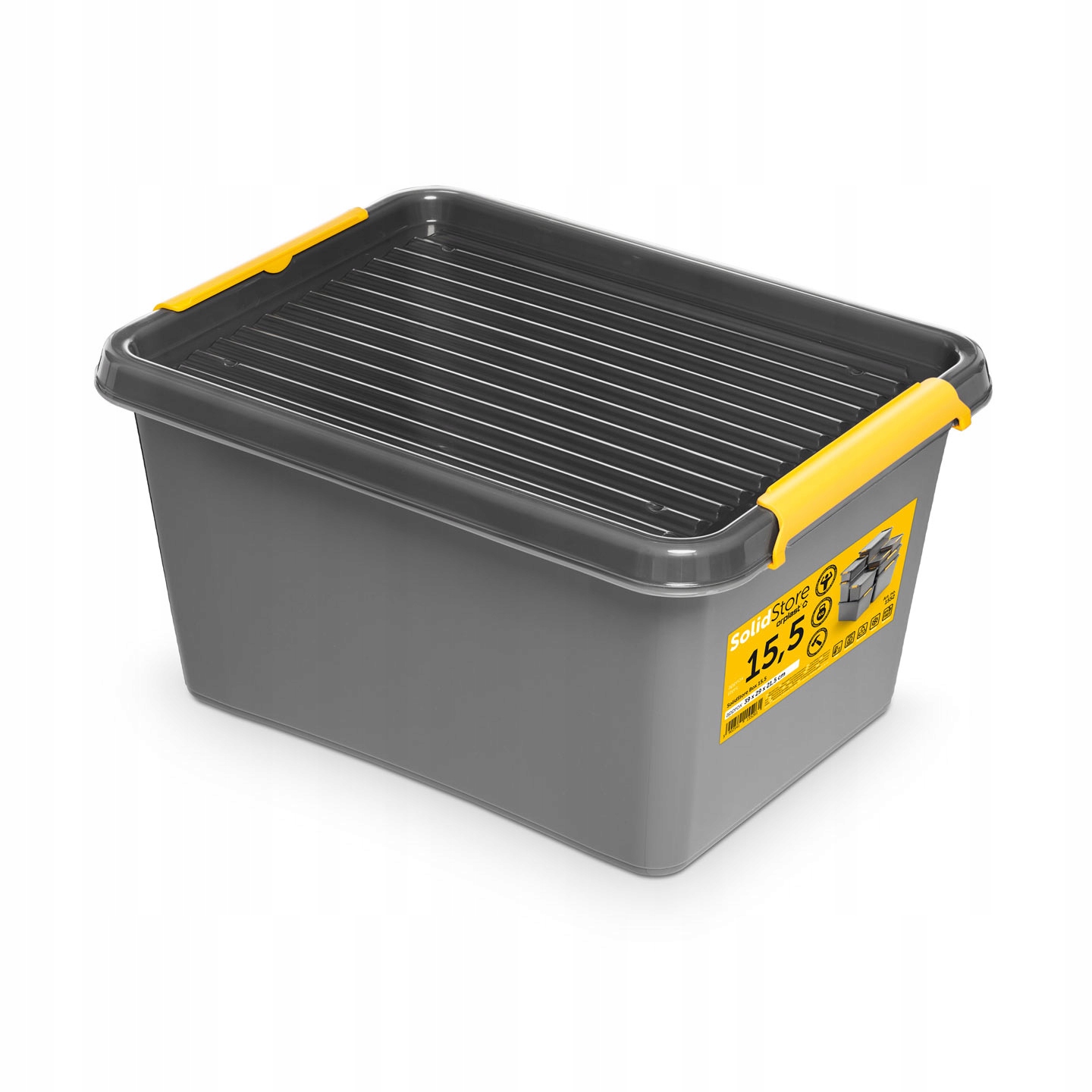 

Mocne pudełko do przechowywania SolidStore 1552