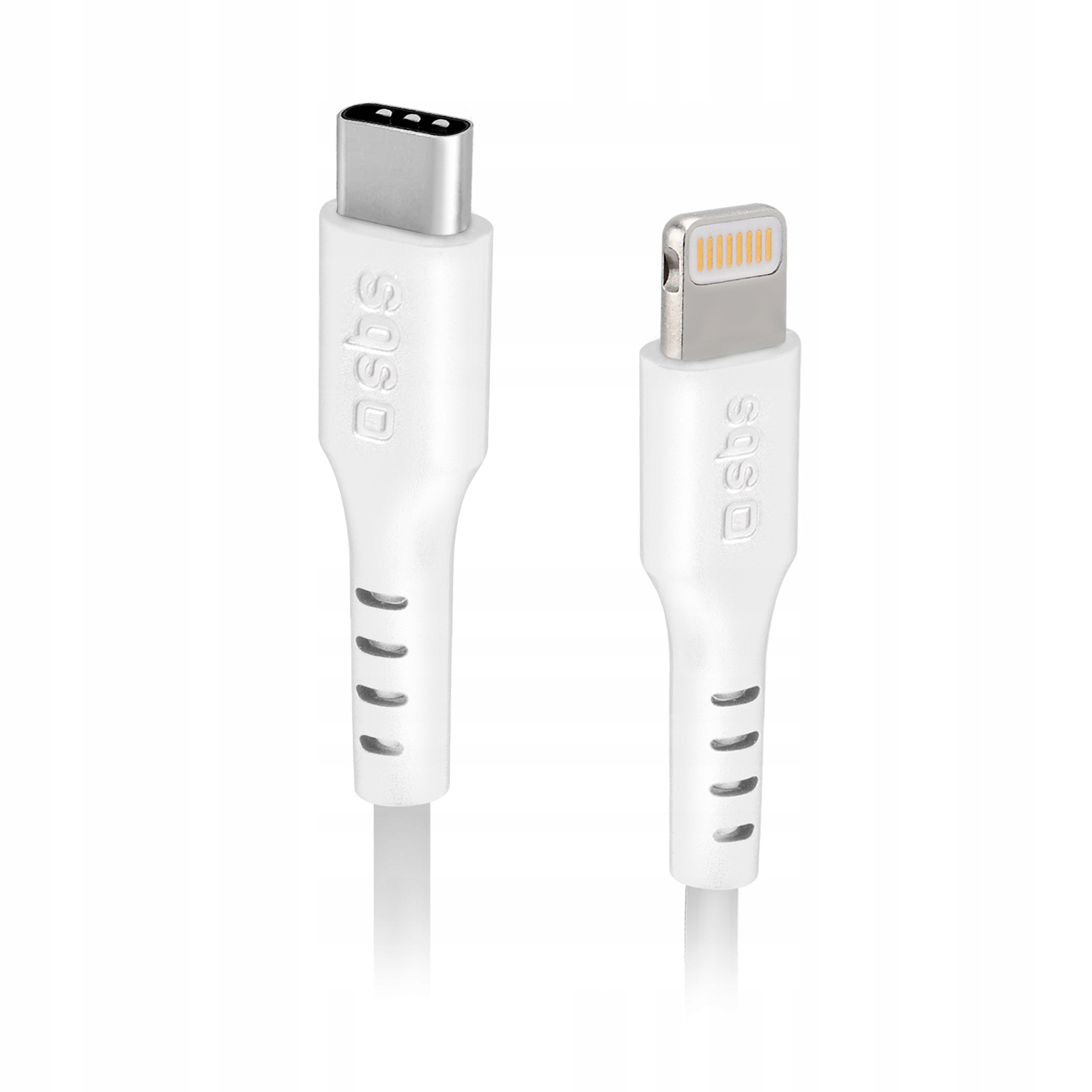 Kabel przewód Usb-c iPhone Lightning 2m biały