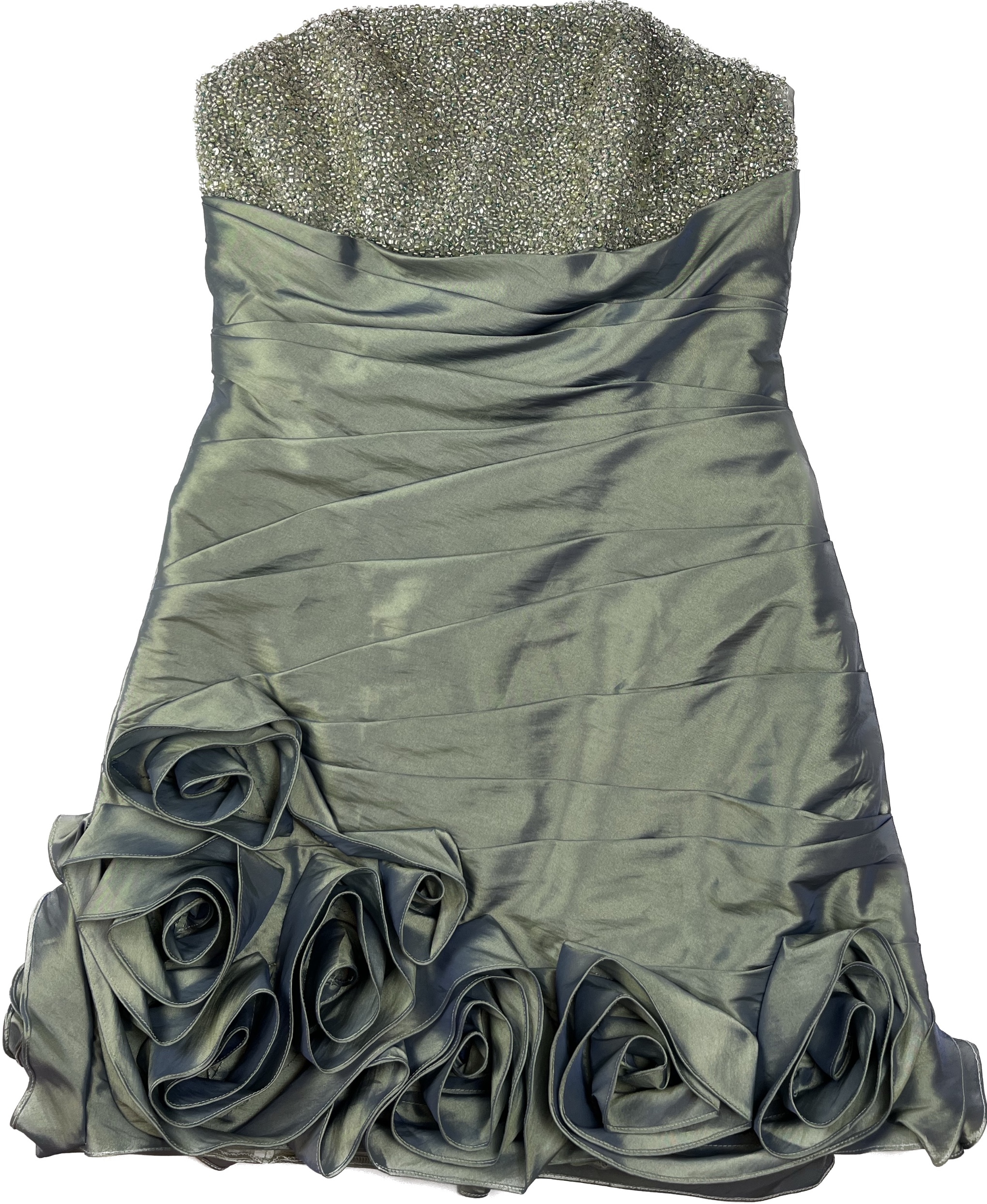 Sukienka zielono srebrna Blush Prom by Alexia US S