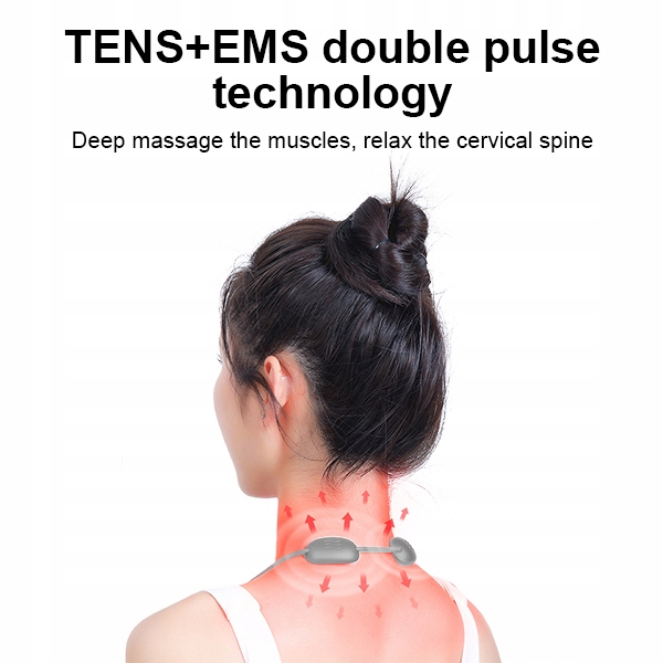 Urządzenie do masażu szyjki macicy z impulsem elektromagnetycznym EMS i TENS. Wisiorek EAN (GTIN) 763559800858