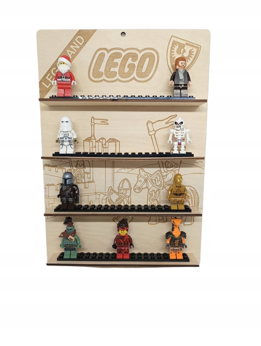 Police na minifigurky Lego City Castle Zámek dárek lidé kostky