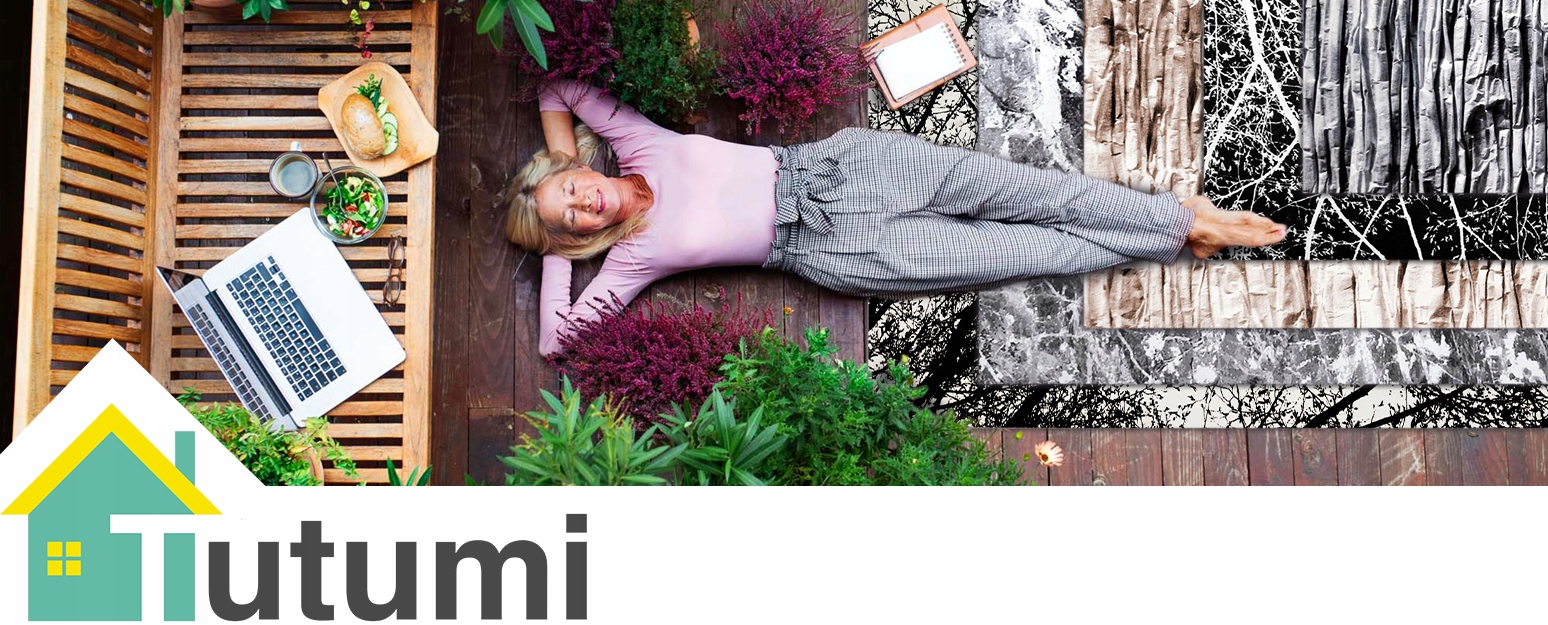 DYWAN ZEWNĘTRZNY TARASOWY 160x230 BOHO DUŻY NA BALKON DO OGRODU BEIGE ROCK Kolor odcienie brązowego