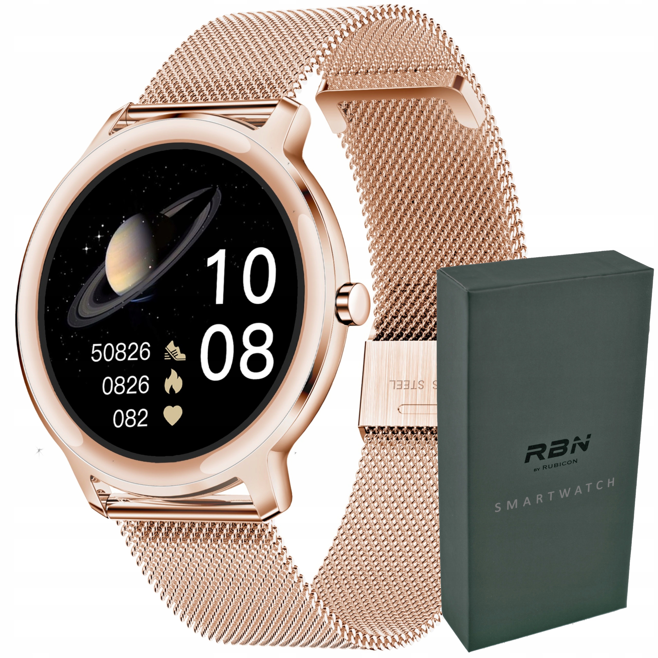 

Smartwatch Rubicon Trener Kalorie Natlenienie Krwi