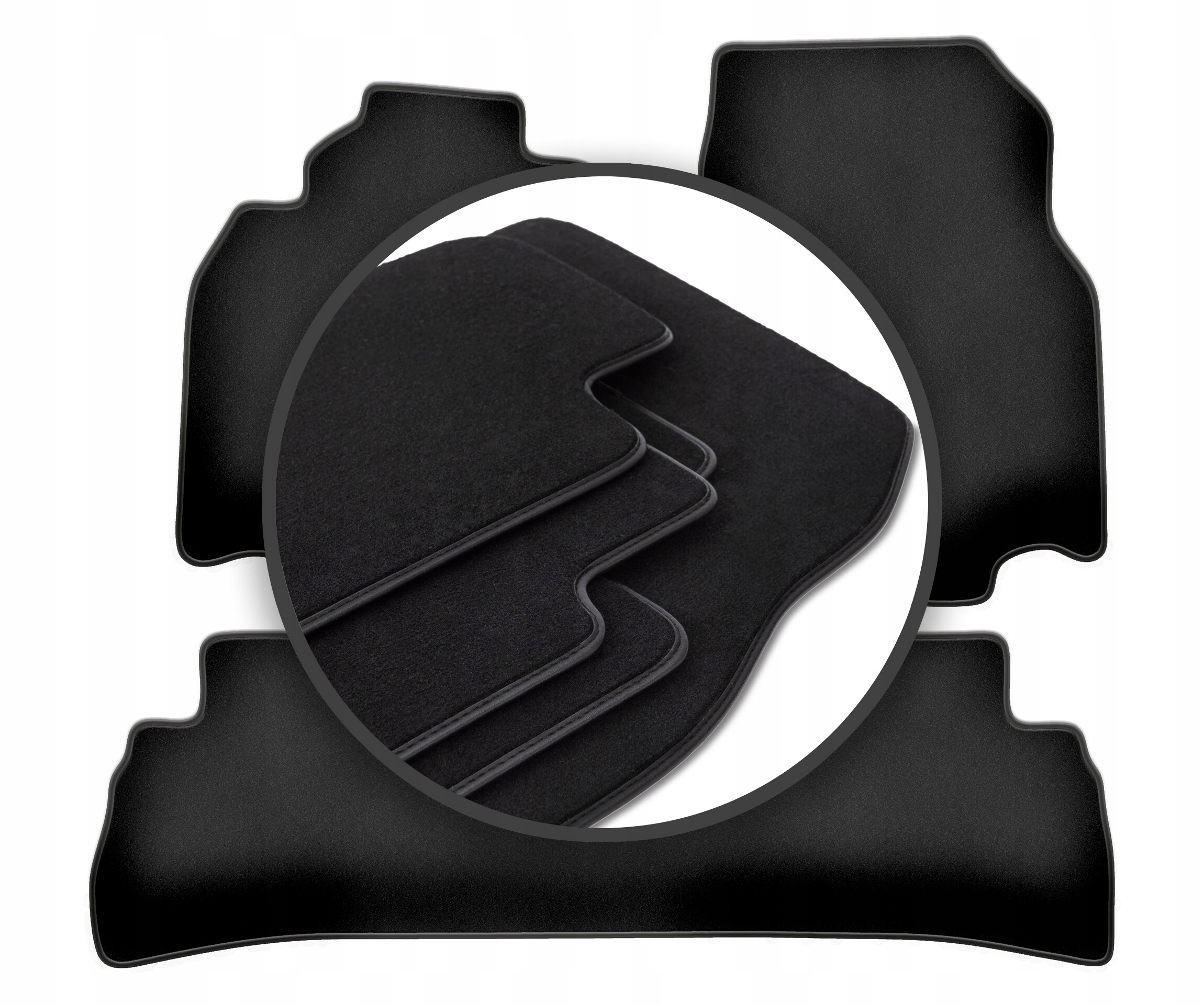 Velúrové koberčeky Premium Nissan Cube Z12 keicar 2008-2011