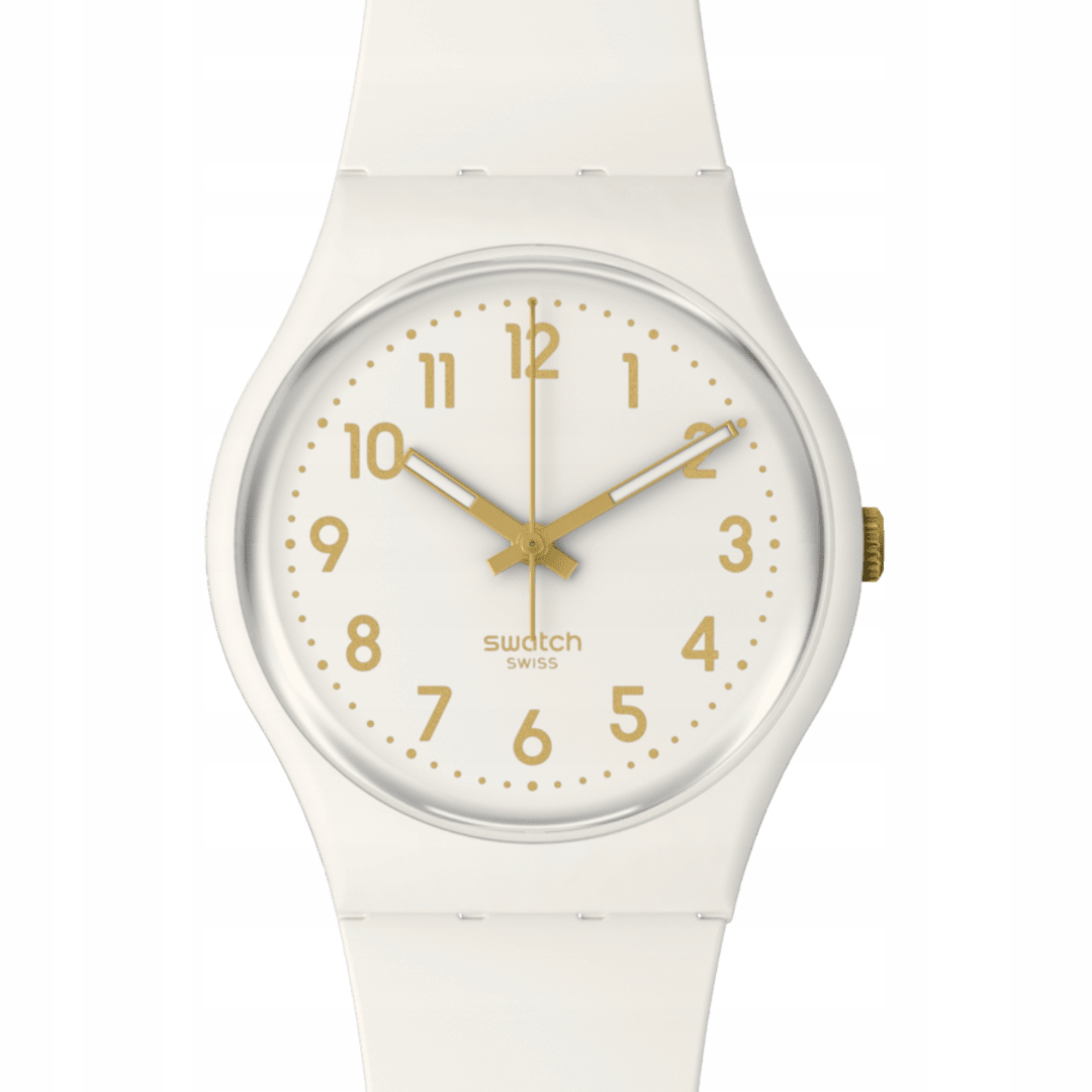 Hodinky Swatch White Bishop Pay! Bílé SO28W111-6000 Unisex Nové