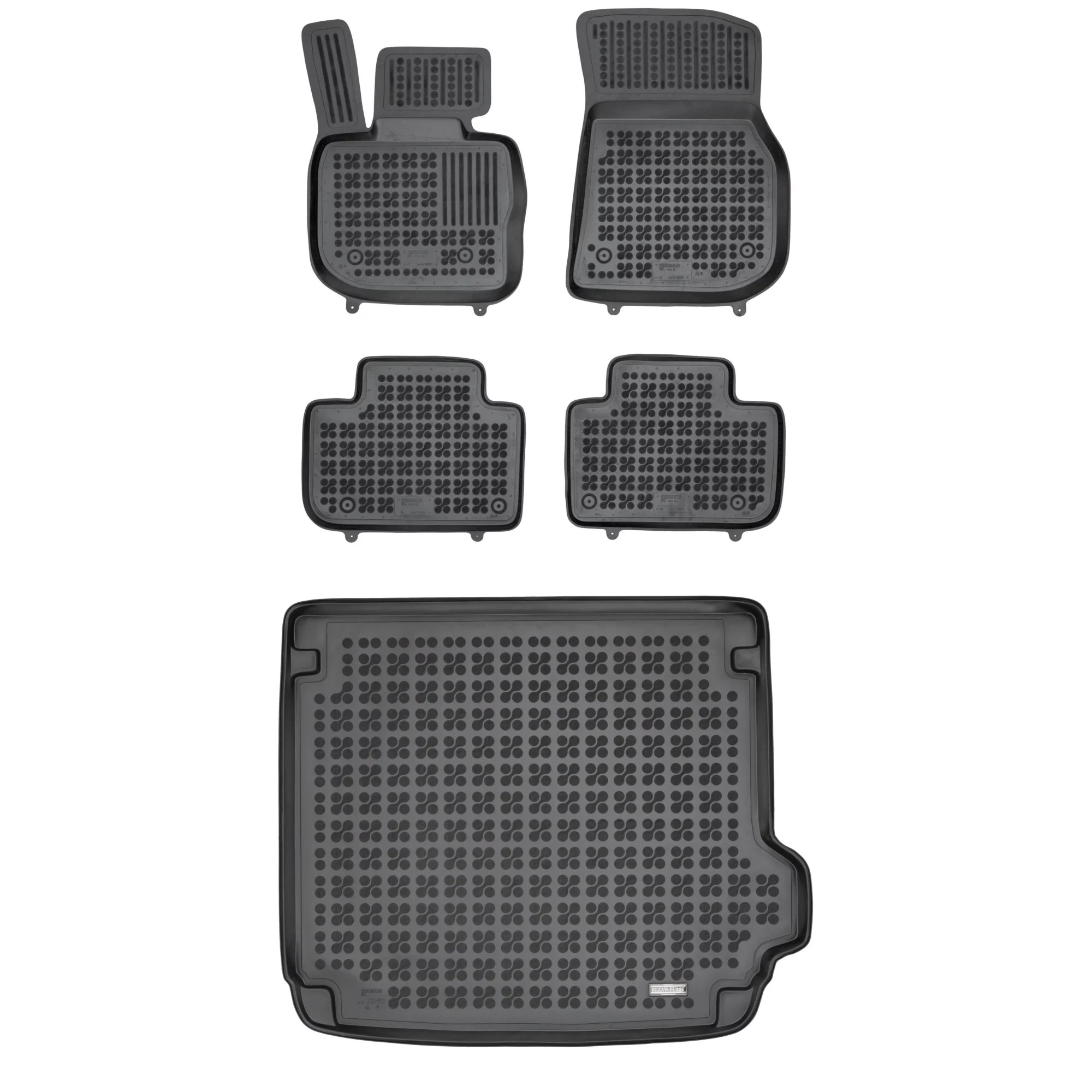 Gumová sada koberců a rohožek Bmw X4 G02 od roku 2018