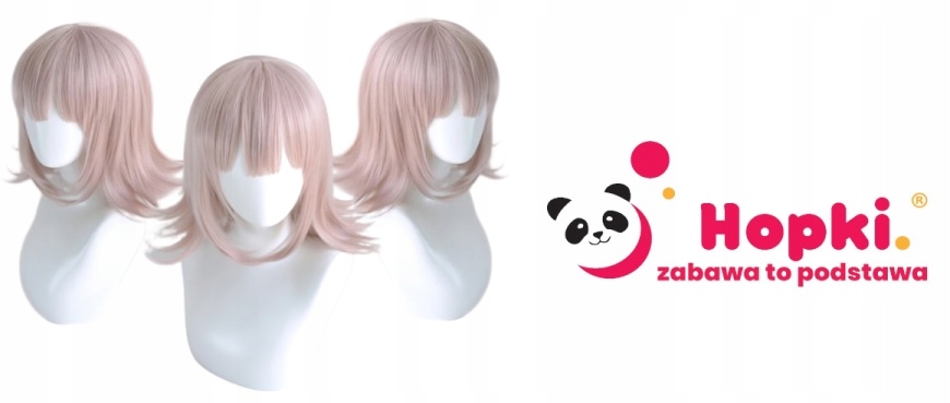 PERUKA WŁOSY WIG CHIAKI NANAMI COSPLAY ANIME Waga produktu z opakowaniem jednostkowym 0.25 kg