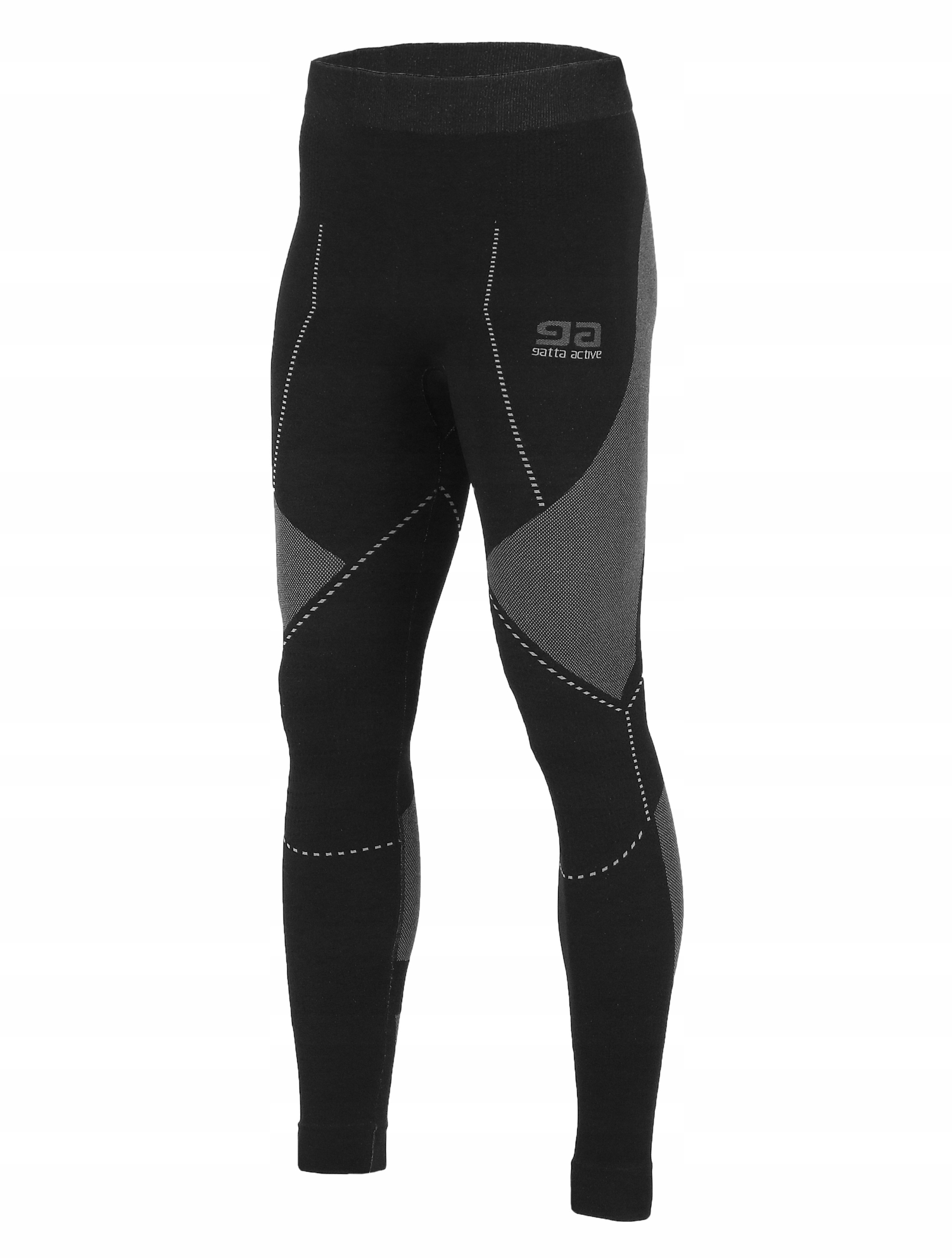 Legginsy Gatta Active Thermo Plus MIDI czarny rozmiar L