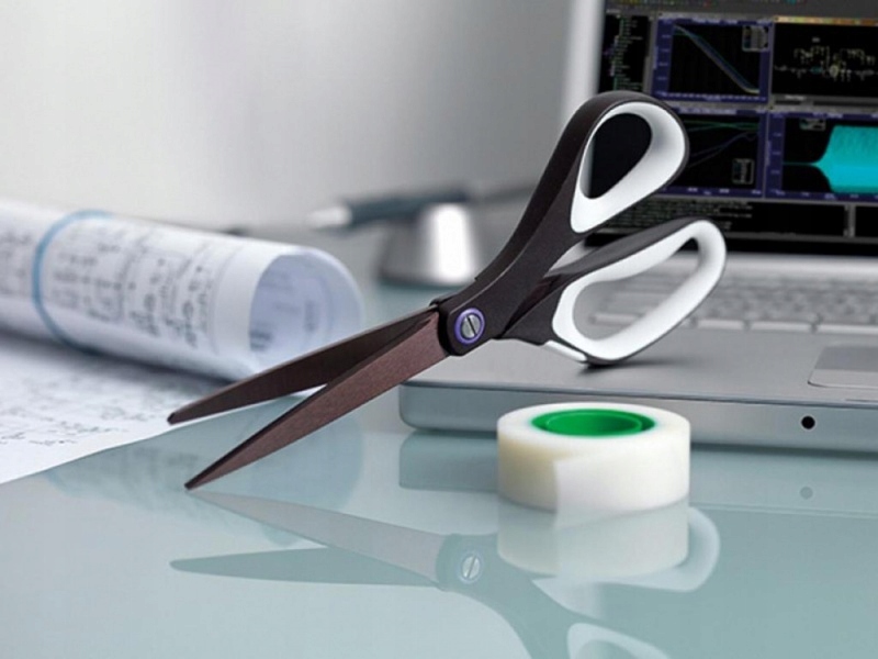 Nożyczki tytanowe Scotch biurowe 20cm Długość 20 cm