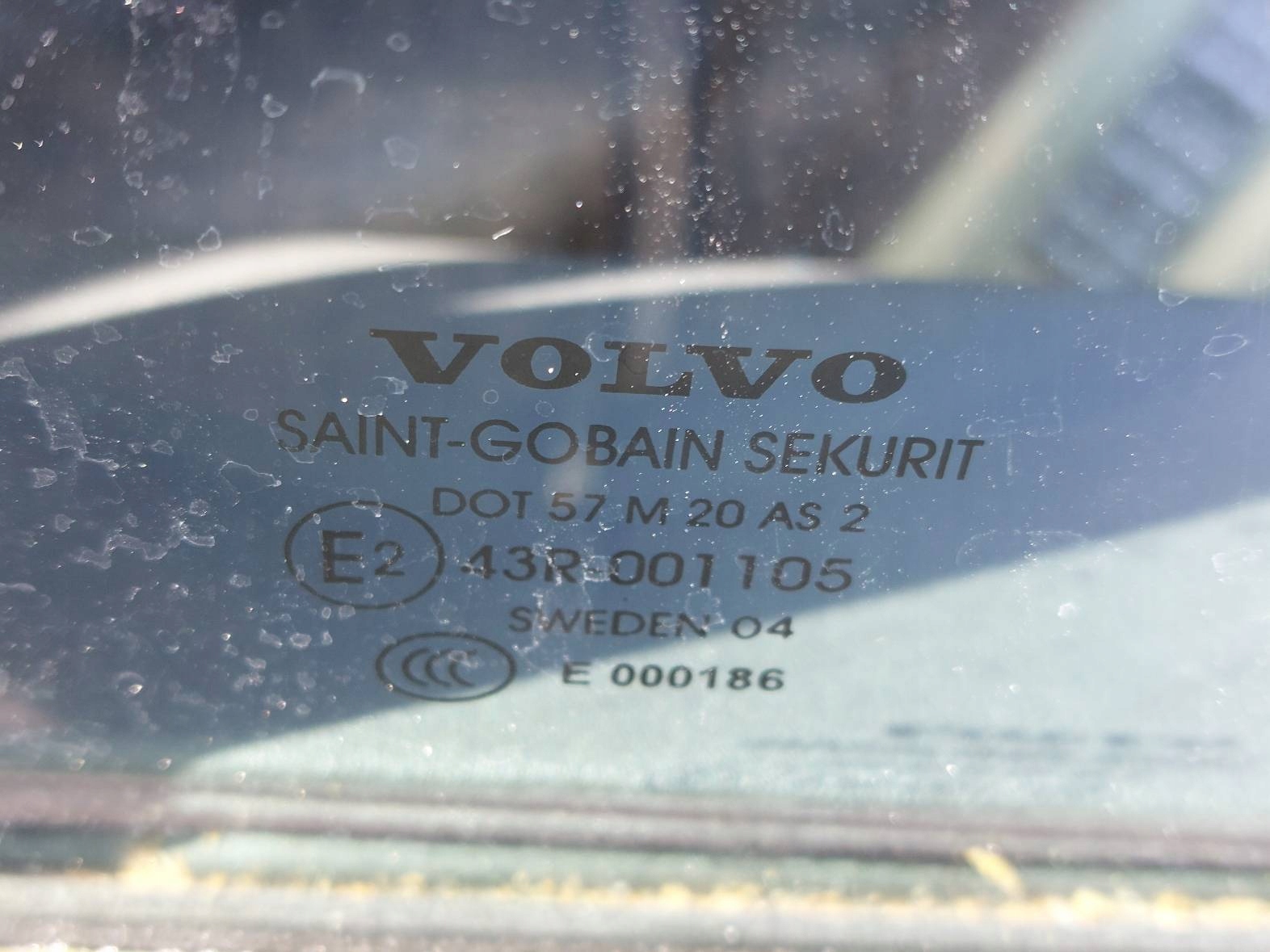 door complete left rear part VOLVO S40 II 464-46