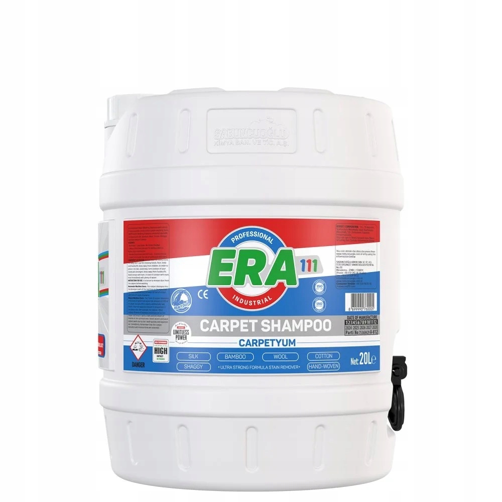 Levně Šampon na speciální koberce Era 111 Carpetyum 5kg-750m2