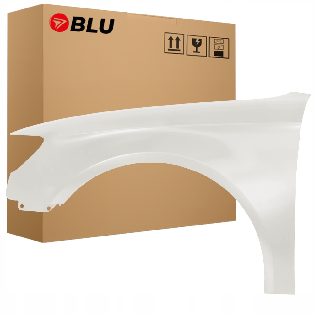 Blu Blatník Audi A3 8V LY9C levý bílý 12-20 přední hatchback sportback