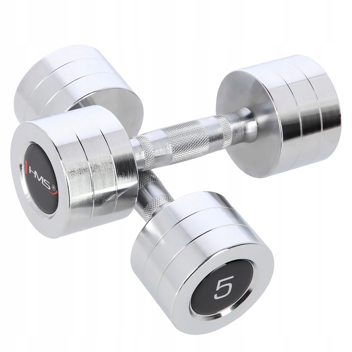 

Zestaw Hantle chromowone Hms hantla 2x5kg