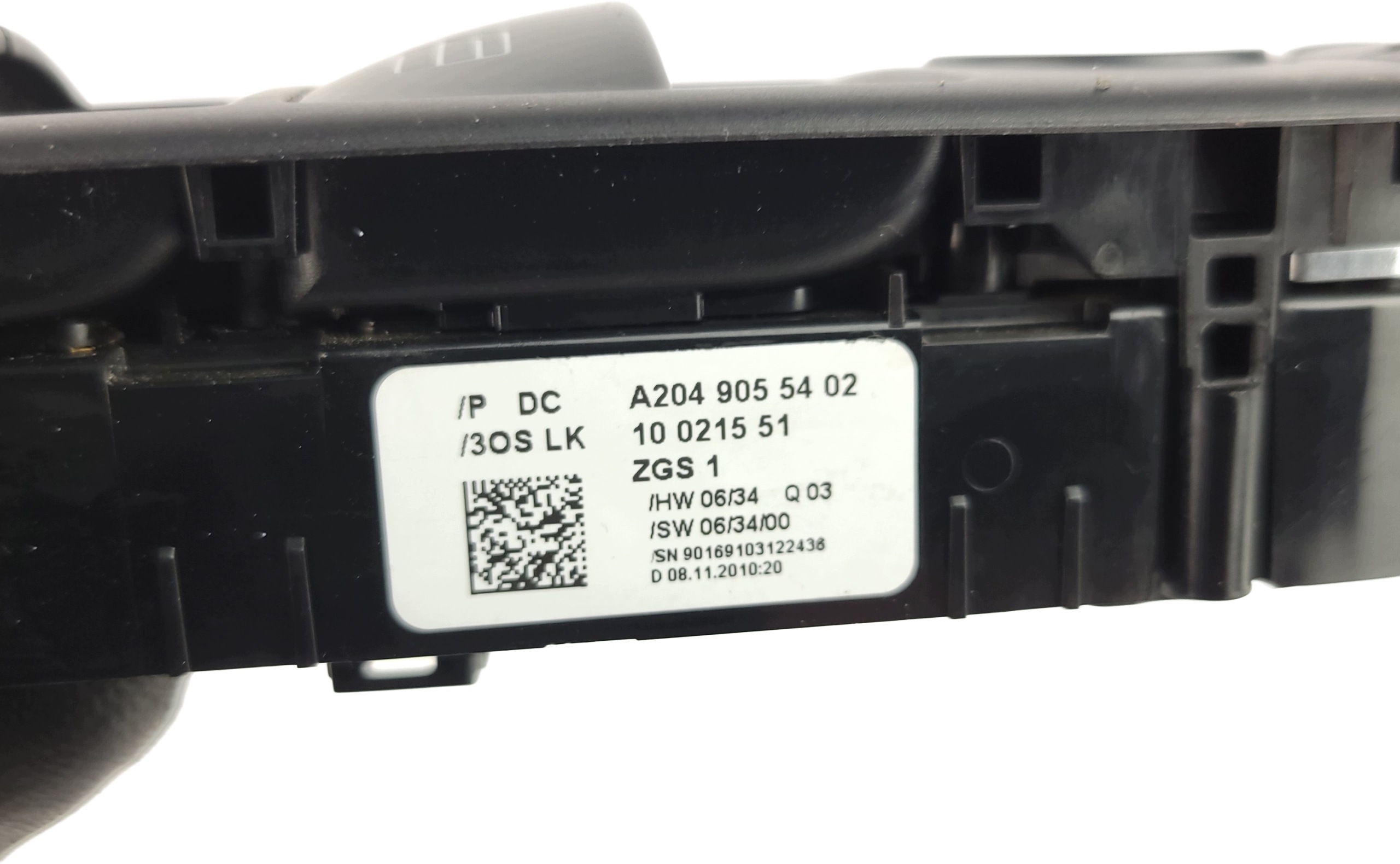 MERCEDES GLK X204 PANEL window control switch left driver´s A2049055402