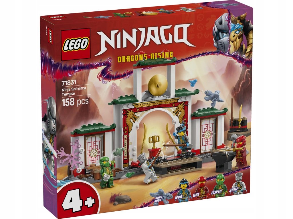 Lego 71831 Ninjago Chrám spinjitzu ninja