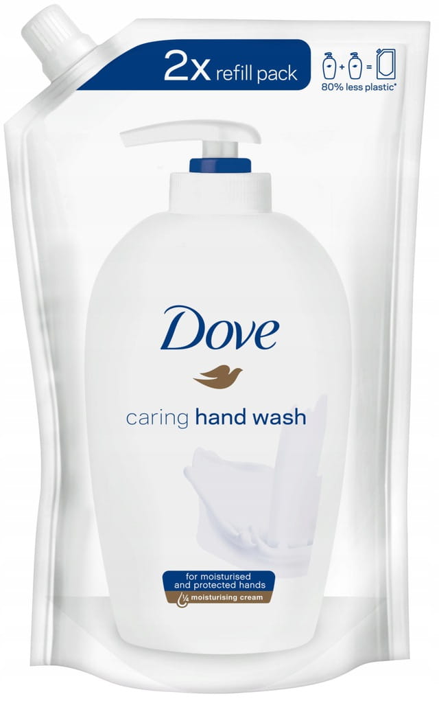 

Dove Caring Pielęgnujące Mydło w Płynie Zapas 500