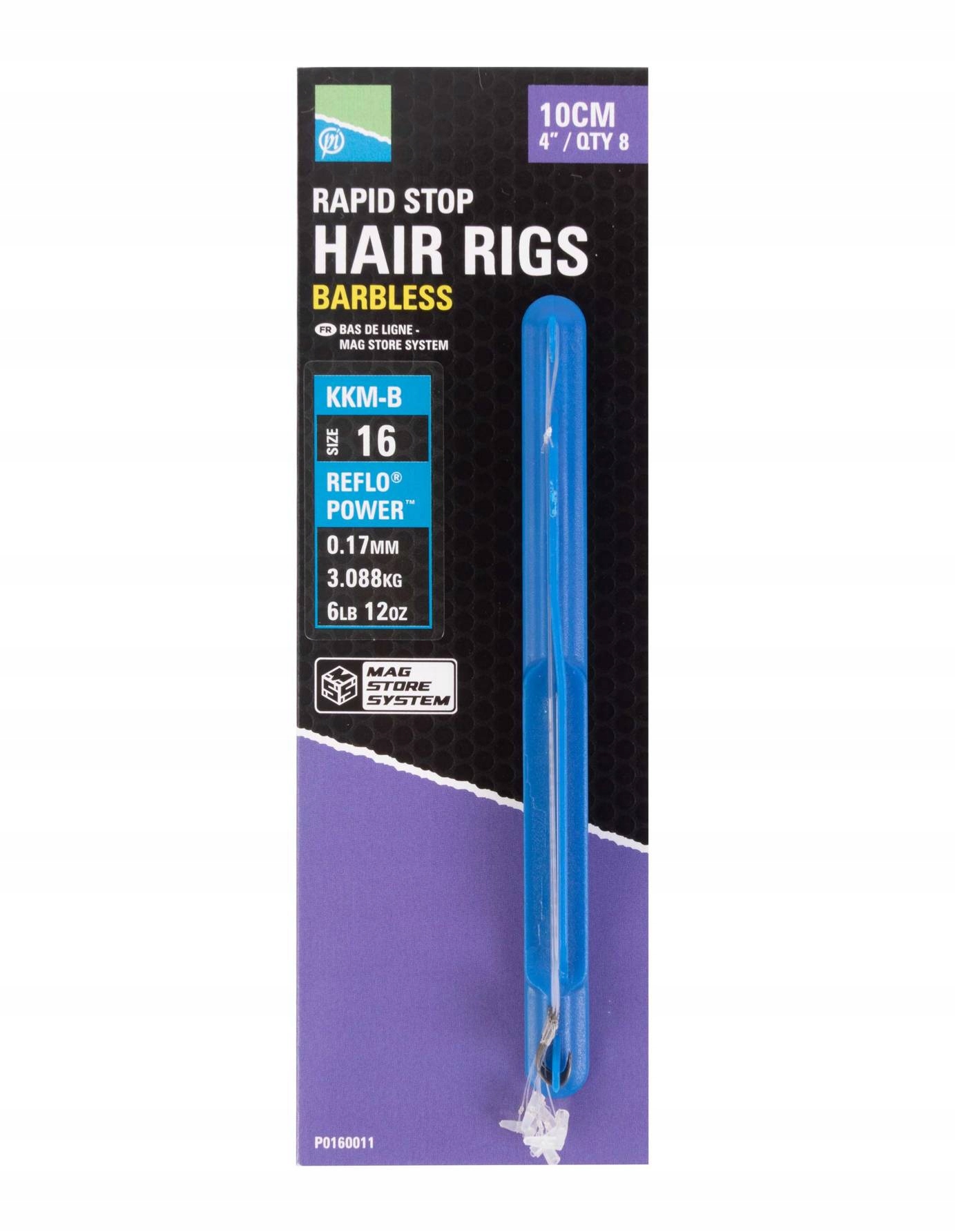 ZESTAW PRZYPONÓW PRESTON KKM-B MAG 10cm/16/0,17mm Stan opakowania oryginalne